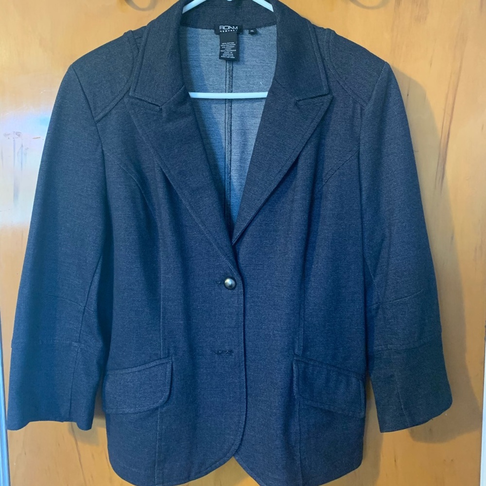 Jean blazer